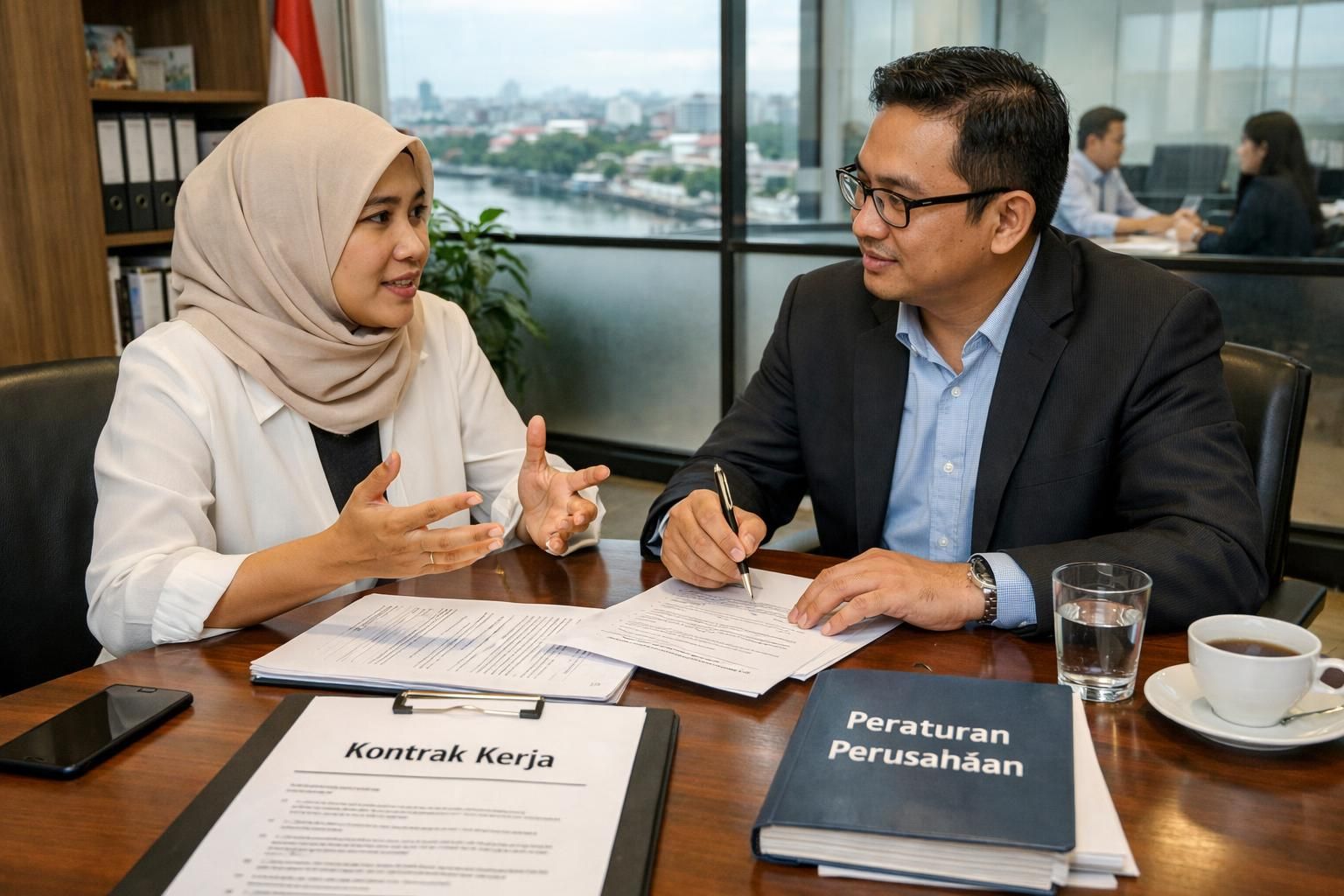 konsultan hukum ketenagakerjaan terpercaya di makassar, memberikan solusi hukum profesional untuk perusahaan dan pemberi kerja guna memastikan kepatuhan dan perlindungan hak.