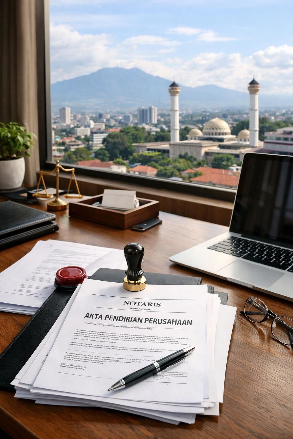 layanan notaris profesional di bandung untuk pendirian pt dan perubahan akta perusahaan dengan proses cepat dan terpercaya.