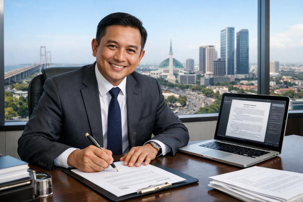 jasa notaris terpercaya di surabaya untuk pendirian perusahaan dan legalisasi dokumen resmi dengan proses cepat dan aman.